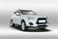 Защита переднего бампера труба d60 "Mitsubishi ASX" 2013-, MASX.48.1668