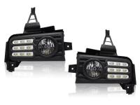 Toyota Land Cruiser 200 (07-11) фары передние противотуманные со светодиодной подсветкой, комплект 2 шт.