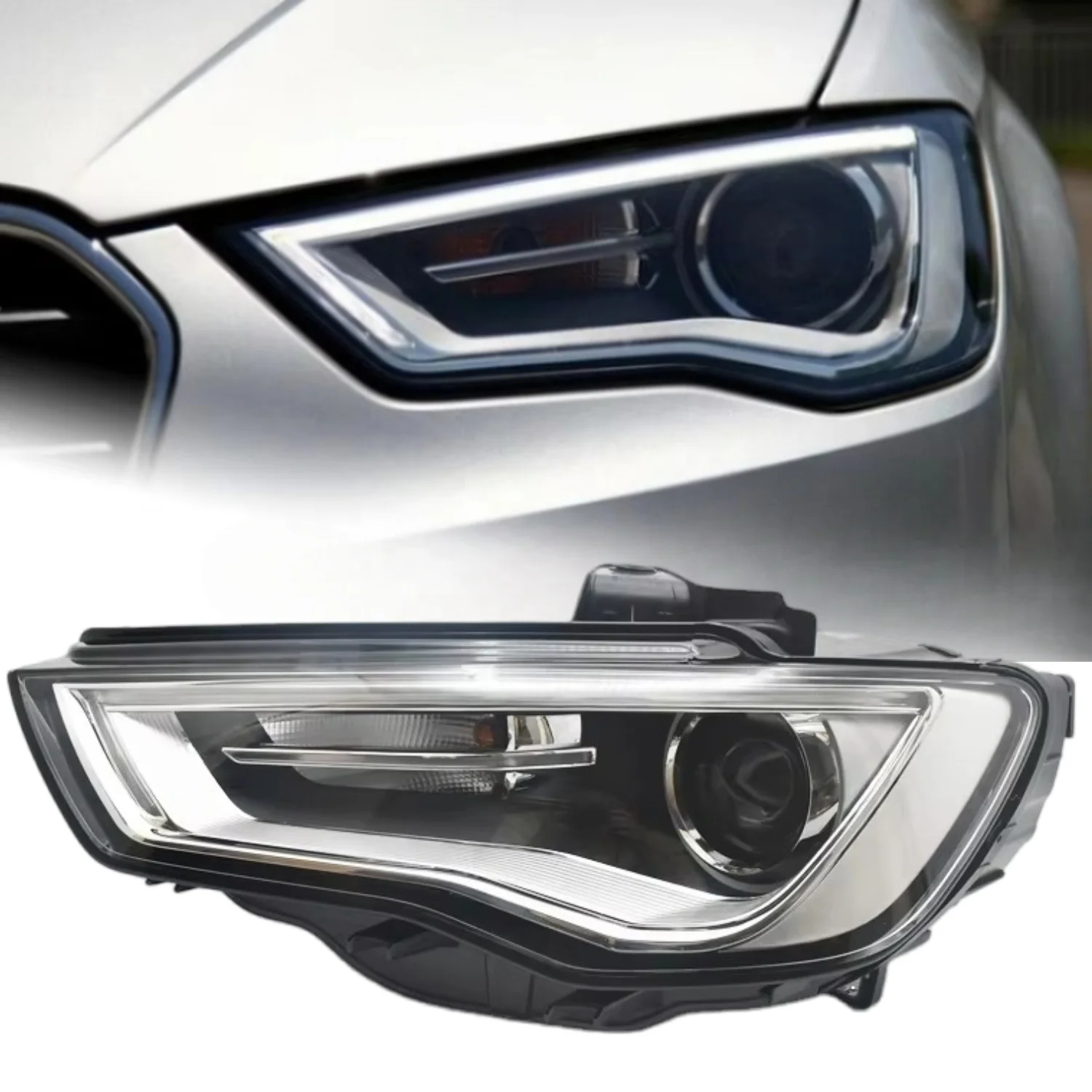 Фары передние HID ксеноновые для Audi A3 (2014–2016)