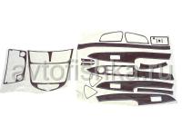 Hyundai Solaris (2010-) накладки под дерево в салоне автомобиля