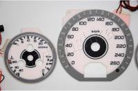 Mercedes W140 S светодиодные шкалы (циферблаты) на панель приборов