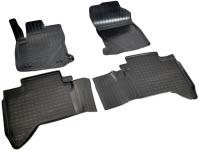 Toyota Hilux (15–) Коврики салона (полиуретан), чёрные