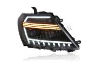 Nissan Patrol Y62 (10-) передние фары LED динамические