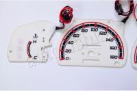 Toyota Hilux / 4 Runner светодиодные шкалы (циферблаты) на панель приборов - дизайн 2