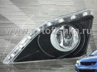 Toyota Corolla (06-10) противотуманные передние фары с дневным ходовым светом DRL, установочный комплект