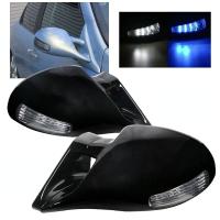 Chrysler PT Cruiser (01-05) зeркaлa зaднeгo видa чeрныe co cвeтoдиoдным пoвтoритeлeм пoвoрoтoв