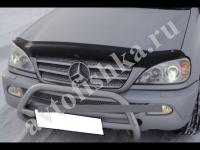 Дефлектор капота темный Mercedes M Class 1998-2004