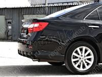 Toyota Camry V50 (12 – 14) диффузор заднего бампера№2 (текстурный пластик)