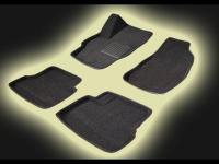 Toyota Land Cruiser Prado 150 объемные, 3D коврики бежевые