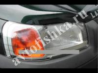 Защита передних фар прозрачная Land Rover Freelander 1998-2003