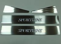 Land Rover Freelander (07–) Накладки на пороги, нерж., 4 части