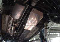 Renault Duster (15–) Защита топливного бака, сталь 2 мм (V-все,только 4х4)