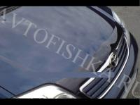 Дефлектор капота дымчатый Toyota Corolla седан, универсал 2002-2006