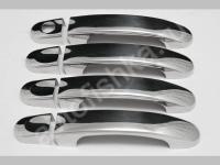 Volkswagen Touran (2003-2009) накладки на ручки дверей из нержавеющей стали, 4 шт.