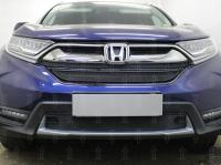 Honda CR-V (17–) Защита радиатора, чёрная, низ