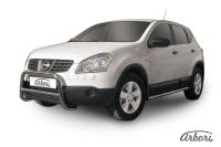 Защита передняя Arbori d57 низкая NISSAN QASHQAI 2007-2009