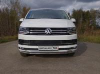 Volkswagen Multivan; Transporter (15–) Защита передняя нижняя (двойная) 42,4/42,4 мм