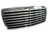 Mercedes W124 (93-95) решетка радиатора Авангард черная с хромированной рамкой всборе