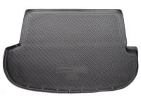 Hyundai Santa Fe (06–09) Коврик багажника (полиуретан), чёрный