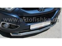 Hyundai ix35 (09-) защита переднего бампера, труба 70 мм