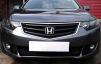 Honda Accord (08–12) Защита радиатора, чёрная