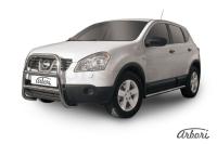 Защита передняя Arbori d57 высокая NISSAN QASHQAI 2007-2009
