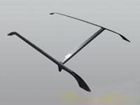 Land Rover Freelander 2 (07-) рейлинги продольные на крышу с двумя поперечинами, алюминиевые черные, комплект.