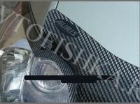Защита передних фар карбон Toyota Auris 2006-