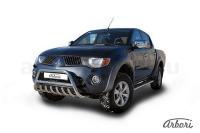 Защита передняя Arbori d57 низкая c защитой картера MITSUBISHI L-200 TRITON 2006-