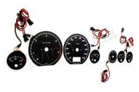 Audi A6 (C4) 94-97 светодиодные шкалы (циферблаты) на панель приборов - дизайн 1