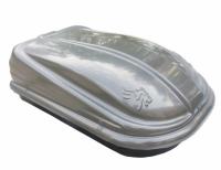 Бокс Grey Lion 370 (131*78*43) серый матовый, одностороннее открывание