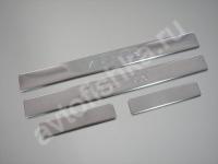 Opel Vectra C (2004-) накладки на пороги из нержавеющей стали, 4 шт.