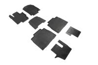 Mercedes-Benz GLS-Class II X167 (2019-н.в.) резиновые коврики, дизайн "Сетка"