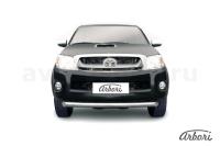 Защита переднего бампера Arbori d76 радиусная TOYOTA HILUX 2008-2011