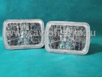 Фары универсальные прямоугольные 198X140X39 (7"x6"), лампа H4, комплект 2 шт.