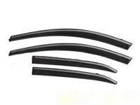 Toyota Corolla (06-11) дефлекторы окон темные, ветровики, комплект 4 шт.