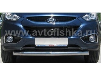 Hyundai ix35 (09-) защита переднего бампера, труба 70 мм