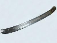 Nissan Qashqai (14–) Накладка на задний бампер, нерж., с логотипом