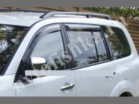 Дефлекторы боковых окон EGR 4 части темные Mitsubishi Pajero Sport 2008-