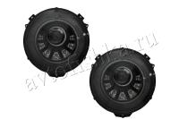 Mercedes G-Klasse (2007-2018) фары передние (черные) Mansory 7 диодов