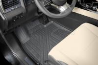 Коврики KVEST 3D в салон LEXUS RX, 2015->, 4 шт. (полистар, серый, черный)