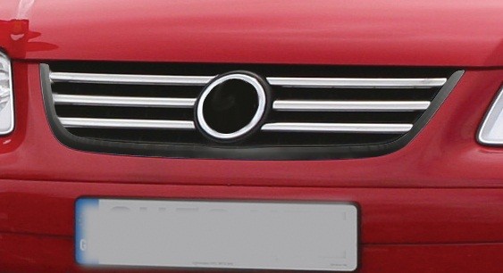 Volkswagen Накладки на решетку радиатора, нерж., 6 частей