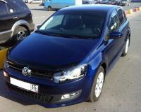 Volkswagen Golf (10–12) Дефлектор капота, темный с надписью