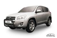 Защита передняя Arbori d57 низкая черная TOYOTA RAV-4 2009-2010