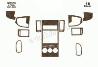 Nissan X-Trail (07-13) отделка салона под дерево