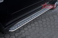 Lexus RX (03–09) Пороги с листом 42 мм
