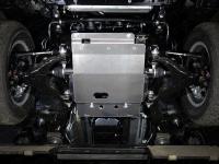 Lexus; Toyota GX; Land Cruiser Prado (09–/13–/18–) Защита переднего дифференциала (алюминий) 4 мм