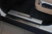Накладки на внутренние пороги с надписью, нерж. сталь, 4 шт. Alu-Frost 08-1805 для LAND ROVER Range Rover Vogue