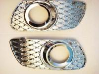Mercedes-Benz W164 ML (05-08) рамки противотуманных передних фар хромированные, комплект 2 шт.