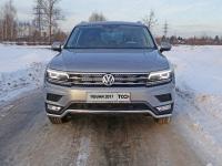 Volkswagen Tiguan (17–) Защита передняя нижняя 42,4 мм (Пакет Offroad)